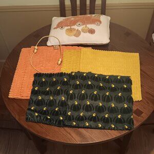 Fall Decor Set of 9 Thanksgiving Rustic Harvest Pumpkin Theme Home Lot